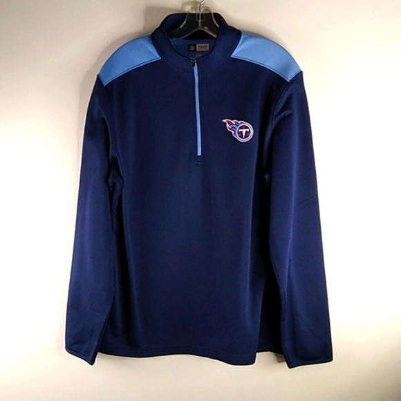 NFL Other - NFL- Quarter Zip Long Sleeve Titans Team  Apparel- Size Large